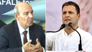 राफेल डील: दसॉ एविएशन के सीईओ एरिक ट्रैपियर ने राहुल गांधी के दावों की खोली पोल, कहा- अंबानी को हमने खुद चुना, बैकफुट पर कांग्रेस