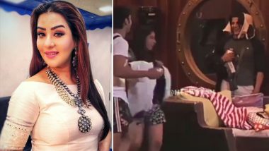 Bigg Boss 12: फीमेल अंडरगारमेंट के साथ करणवीर ने दिया पोज, शिल्पा शिंदे ने ऐसे उड़ाया मजाक