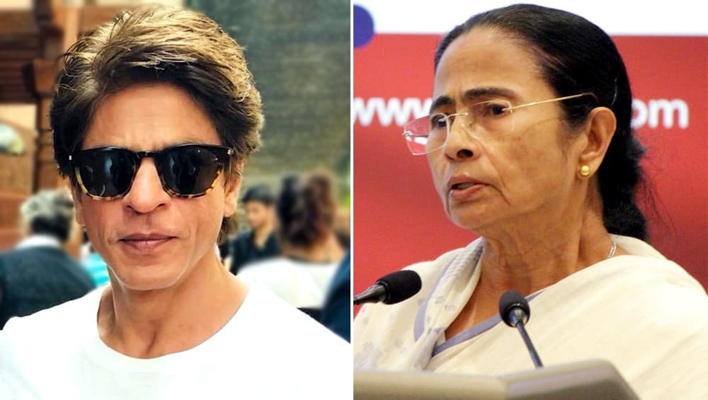 पश्चिम बंगाल की मुख्यमंत्री ममता बनर्जी ने शाहरुख खान को जन्मदिन की बधाई दी