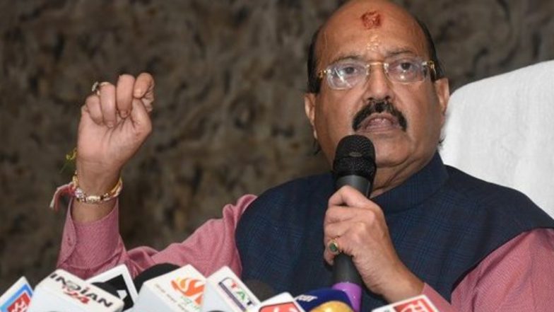 सांसद अमर सिंह ने समाजवादी पार्टी पर कसा तंज, कहा- वो तो गुंडों की पार्टी थी