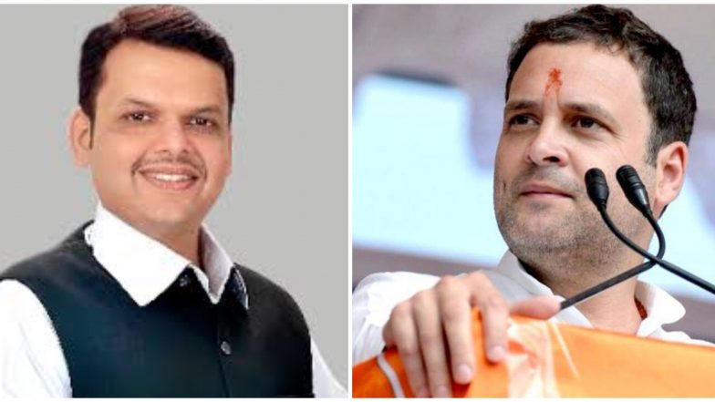 राहुल गांधी को लेकर महाराष्ट्र CM देवेन्द्र फड़णवीस का विवादित बयान- कहा वे तो ‘पार्ट टाइम’ नेता हैं