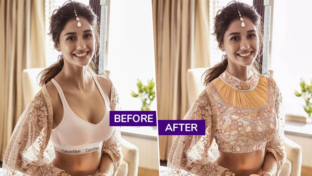 दिशा पटानी ने लहंगे के साथ पहना ब्रा, भड़के इंटरनेट यूजर्स ने फोटो के साथ किया ऐसा काम दिशा पटानी ने लहंगे के साथ पहना ब्रा, भड़के इंटरनेट यूजर्स ने फोटो के साथ किया ऐसा काम