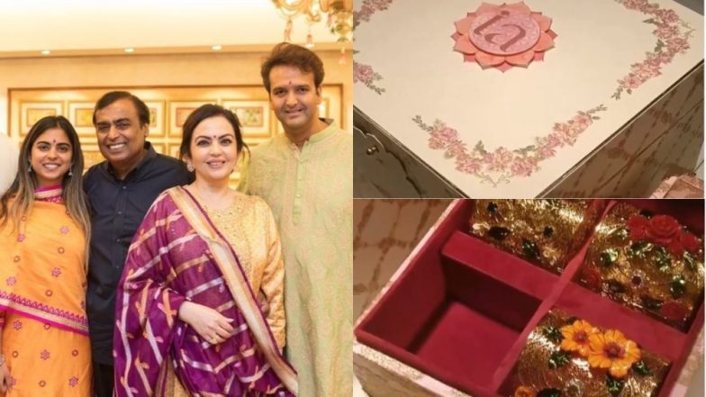 Viral: देखिए मुकेश अंबानी की बेटी ईशा के वेडिंग कार्ड की पहली झलक, 12 दिसंबर को आनंद पीरामल के साथ करेंगी शादी