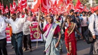 मुंबई: महाराष्ट्र सरकार की फिर से बढ़ सकती है मुश्किलें, अपनी मांगों को लेकर सड़क पर उतरे हजारों किसान