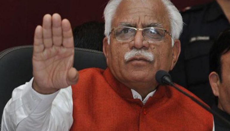 हरियाणा: महिलाओं से रेप संबधी बयान पर विवाद बढ़ता देख पलटे सीएम खट्टर, कहा-जांच रिपोर्ट में ऐसी बातें आती हैं