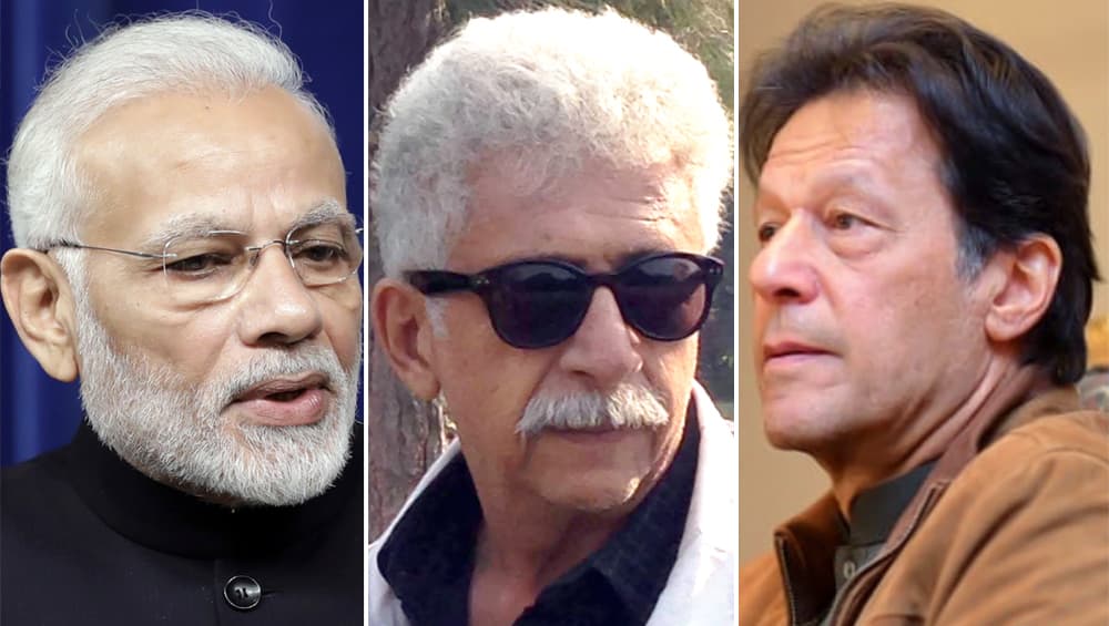 इमरान खान ने नसीरुद्दीन शाह के बहाने मोदी सरकार पर साधा निशाना, कहा- जिन्ना ने पहले ही जताई थी भेदभाव की आशंका इमरान खान ने नसीरुद्दीन शाह के बहाने मोदी सरकार पर साधा निशाना, कहा- जिन्ना ने पहले ही जताई थी भेदभाव की आशंका