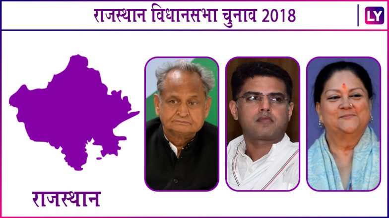 Rajasthan Vidhan Sabha Elections 2018 Result Live News Updates: रुझानों के अनुसार कांग्रेस को स्पष्ट बहुमत, बीजेपी पिछड़ी