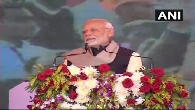 PM मोदी का कांग्रेस पर हमला, कहा-उनके नेता भाषण यहां देते हैं, तालियां पाकिस्तान में बजती हैं