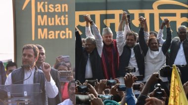 दिल्ली: राहुल गांधी ने किसानों से किया बड़ा वादा, कहा- किसानों का होगा कर्ज माफ