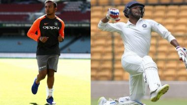 IND vs AUS: पृथ्वी शॉ टेस्ट सीरीज से बाहर, मयंक अग्रवाल को मिली टीम में जगह