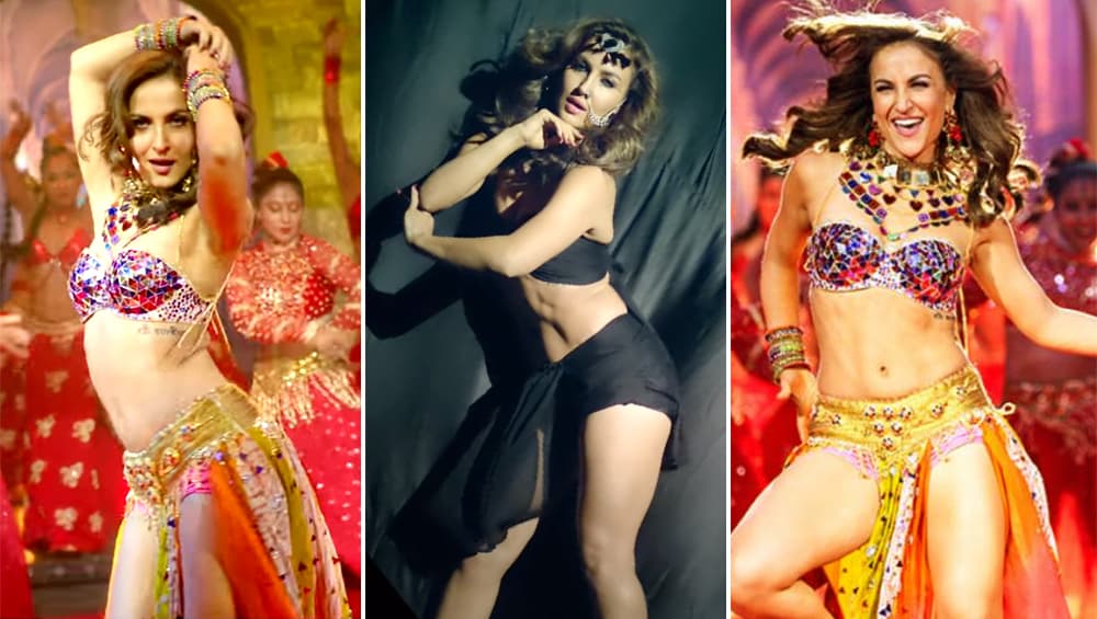 उर्मिला के बाद अब 'छम्मा-छम्मा' में एली अवराम ने अपनी बोल्डनेस से मचाया तहलका, देखें हॉट Video