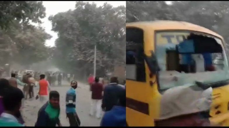 गाजीपुर हिंसा: 32 लोगों के खिलाफ FIR दर्ज, पुलिस पर बरसे मृतक कांस्टेबल के बेटे, पथराव के दौरान हुई थी उनकी मौत