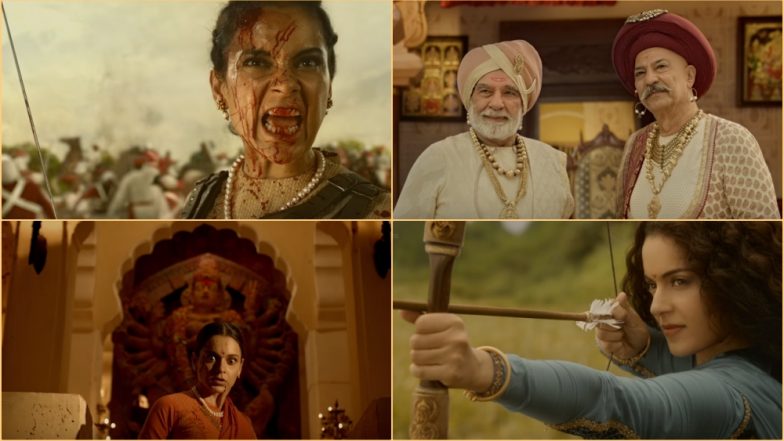 Manikarnika Trailer: आ गई झांसी की रानी, कंगना रनौत की फिल्म का शानदार ट्रेलर हुआ रिलीज, देखें Video
