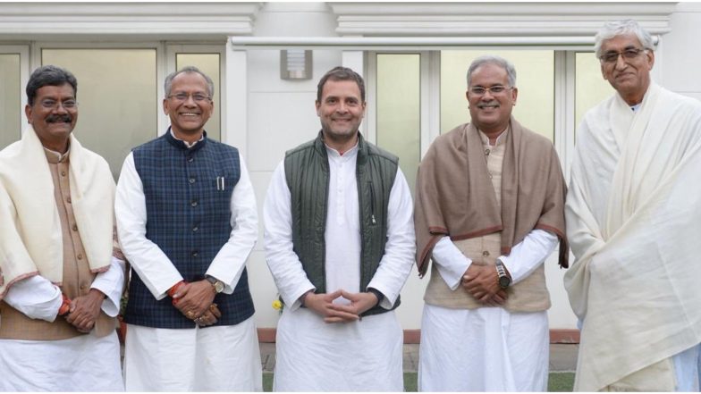 छत्तीसगढ़: राहुल गांधी के घर बैठक खत्म, रविवार को 12 बजे विधायक दल की बैठक में होगा CM का ऐलान