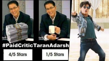 #PaidCriticTaranAdarsh Trending: शाहरुख खान की फिल्म 'जीरो' को दिया नेगेटिव रिव्यू, फिल्म समीक्षक तरन आदर्श को फैंस ने कहा 'बिकाऊ'