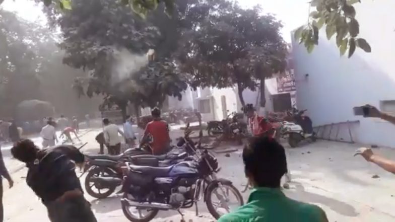 बुलंदशहर हिंसा: सुमित का एक और वीडियो वायरल, पुलिसवालों पर पत्थरबाजी करते दिखा