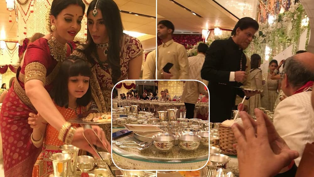 ऐश्वर्या राय बच्चन-शाहरुख खान ने भी ईशा अंबानी-आनंद पिरामल की शादी में परोसा खाना, देखें फोटोज ऐश्वर्या राय बच्चन-शाहरुख खान ने भी ईशा अंबानी-आनंद पिरामल की शादी में परोसा खाना, देखें फोटोज