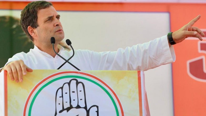 लोकसभा चुनाव 2019: कांग्रेस अध्यक्ष राहुल गांधी का नया वादा, कहा- हमारी सरकार बनी तो बैंक कर्ज नहीं चुकाने पर किसी भी किसान को जेल नहीं जाना पड़ेगा