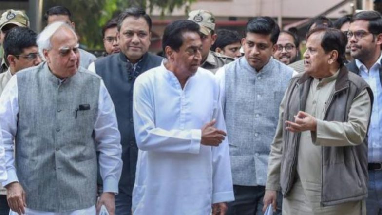 अमित शाह के खिलाफ शिकायत दर्ज करवाने E C पहुंची कांग्रेस, तेलंगाना में सांप्रदायिक माहौल बिगाड़ने की कोशिश का लगाया आरोप