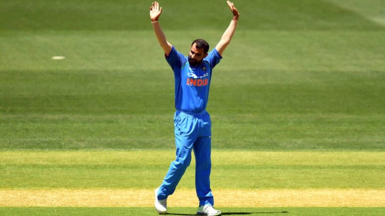 India vs New Zealand 1st ODI: मोहम्मद शमी को सर्वश्रेष्ठ गेंदबाजी के लिए 'मैन ऑफ द मैच' के खिताब से नवाजा गया