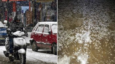 उत्तर भारत में बदला मौसम का मिजाज, कहीं गिरी बारिश तो कहीं पड़े ओले