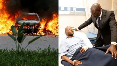 केन्या: राजधानी नैरोबी हमले में मृतकों की संख्या 15 से बढ़कर 21 हुई, राष्ट्रपति उहूरु केन्याटा ने घायलों से की मुलाकात