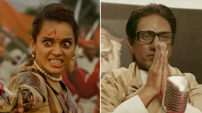 कंगना की 'मणिकर्णिका' और नवाज की 'ठाकरे' के बीच टक्कर, पहले दिन दोनों फिल्मों ने कमाए इतने करोड़