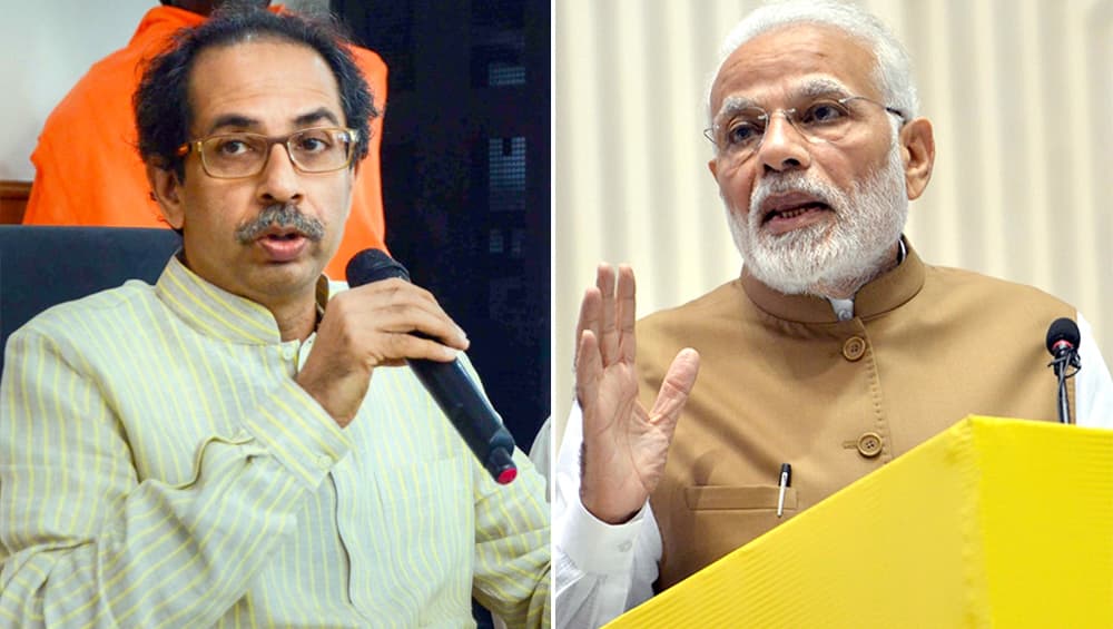 शिवसेना का बीजेपी पर हमला: उद्धव ने पीएम मोदी की तुलना तांत्रिक से की, वादों को लेकर कसा तंज