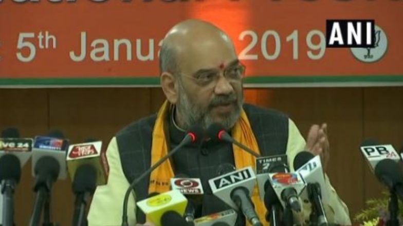 लोकसभा चुनाव 2019: BJP अध्यक्ष अमित शाह ने किया समितियों का गठन, राजनाथ सिंह और अरुण जेटली को मिली यह जिम्मेदारी