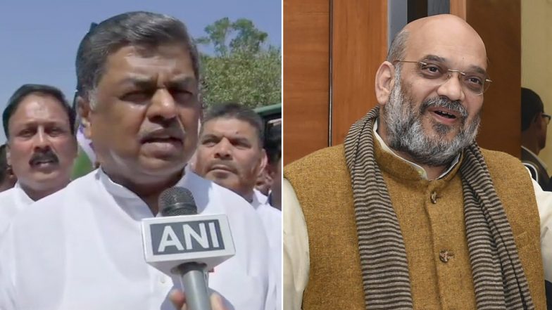 अमित शाह के स्वास्थ्य पर नेताओं के बेतुके बयान, कांग्रेस सांसद  बीके हरीप्रसाद ने कहा- हुआ सुअर का जुकाम, हार्दिक पटेल ने भी कसा तंज