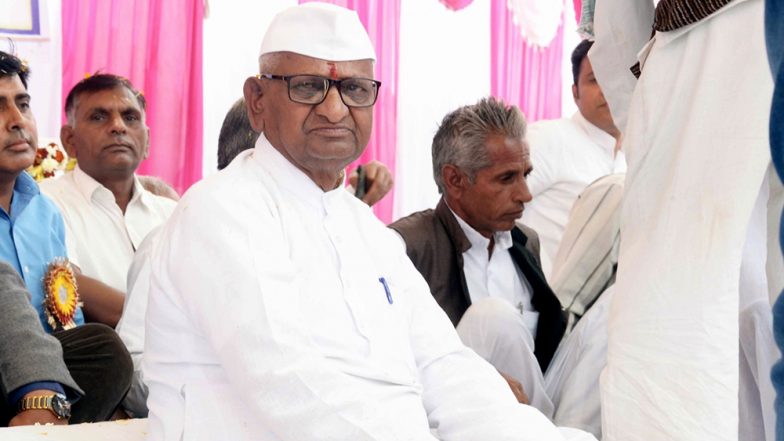 अन्ना हजारे आज से रालेगण सिद्धि में करेंगे अनशन, कहा- यह किसी पार्टी के खिलाफ नहीं