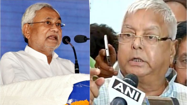 नीतीश कुमार ने महागठबंधन पर उठाया सवाल, भड़के लालू प्रसाद बोले- दिनदहाड़े जनादेश की डकैती करने वाले पलटू दगाबाजों को शर्म भी नहीं आती