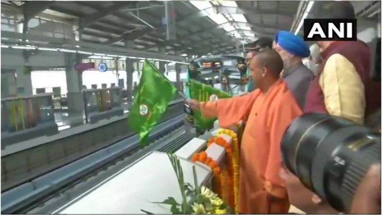 सीएम योगी आदित्यनाथ ने किया एक्वा लाइन मेट्रो का उद्घाटन, नोएडा से ग्रेटर नोएडा आना-जाना हुआ आसान