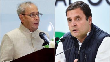 प्रणब मुखर्जी को भारत रत्न के ऐलान के बाद राहुल गांधी ने कहा- कांग्रेस को गर्व है कि उनके योगदान को सम्मान मिला