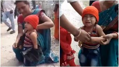 असम: मुख्यमंत्री के कार्यक्रम में ठंड के बावजूद उतरवाई गई 3 साल के बच्चे की काली जैकेट, वायरल हुआ वीडियो