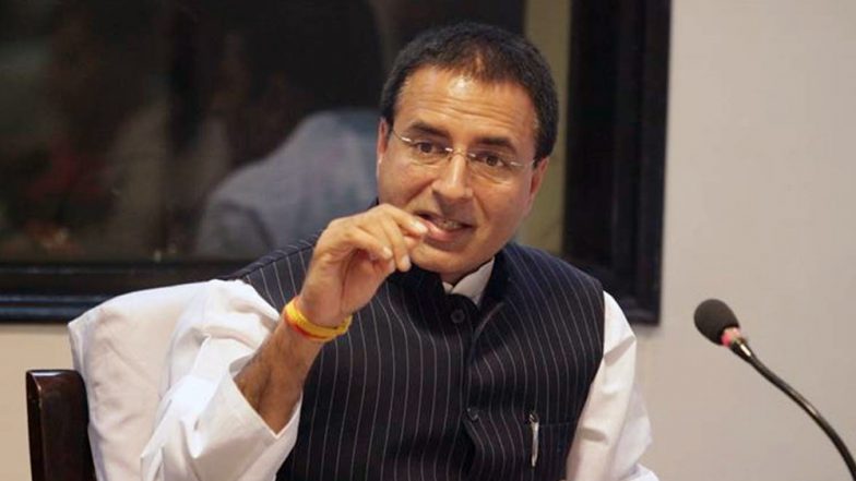 रणदीप सुरजेवाला का बड़ा आरोप, कहा- मनोहर पर्रिकर के फ्लैट में है राफेल डील से जुड़ी सारी फाइलें, ऑडियो क्लिप की जारी