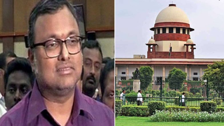 कार्ति चिदंबरम पर सुप्रीम कोर्ट सख्त, कहा- ED के सामने 5,6,7 और 12 मार्च को पेश हों, 10 करोड़ रुपये कराएं जमा