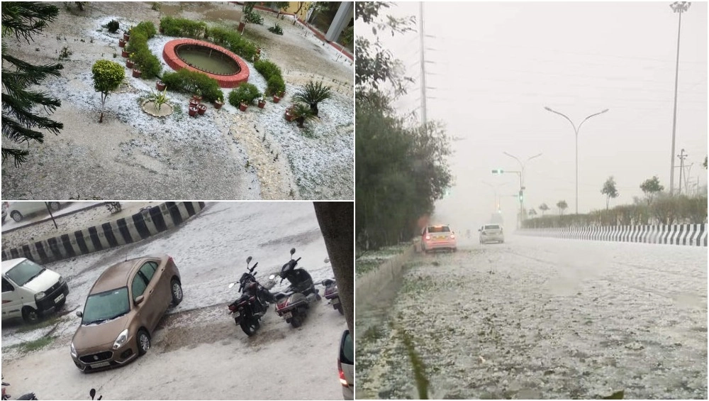 दिल्ली-एनसीआर में भारी बारिश से जलजमाव, ट्रैफिक जाम