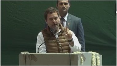 राहुल गांधी ने बीजेपी को दिया चैलेंज, कहा- एक बार मोदी जी से मेरी डिबेट करा दो, भाग जाएंगे, डरपोक आदमी हैं, देखें VIDEO
