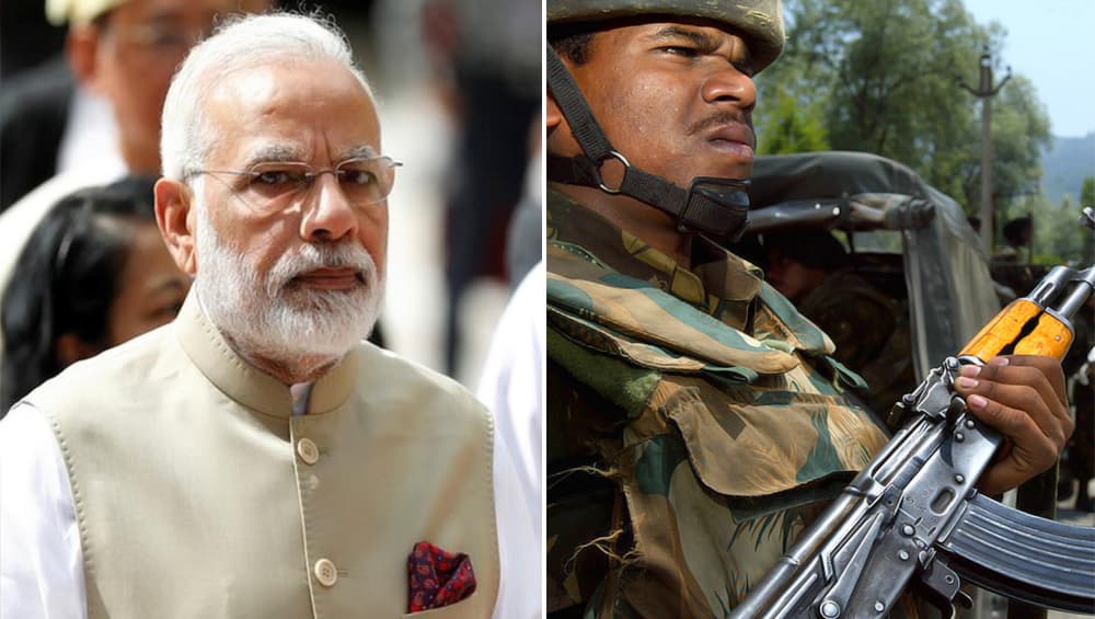 पुलवामा आतंकी हमला: प्रधानमंत्री नरेंद्र मोदी ने भारतीय सेना को दी खुली छूट, अब आतंकियों की खैर नहीं पुलवामा आतंकी हमला: प्रधानमंत्री नरेंद्र मोदी ने भारतीय सेना को दी खुली छूट, अब आतंकियों की खैर नहीं