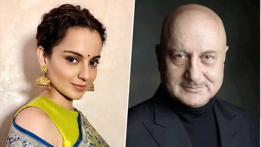 अनुपम खेर ने किया कंगना रनौत का समर्थन, कहा- एक्ट्रेस को उनके परिश्रम के लिए किया जाएगा याद