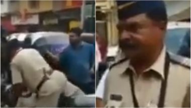 मुंबई: बांद्रा में पुलिस कॉन्स्टेबल को बिना हेलमेट बाइक चलाना पड़ा महंगा, लोगों ने सिखाए नियम, देखें VIDEO