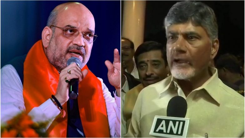 अमित शाह ने बताया पलटीमार CM तो चंद्रबाबू नायडू ने दिया जवाब, कहा- कौन कह रहा है NDA का दरवाजा खोलो