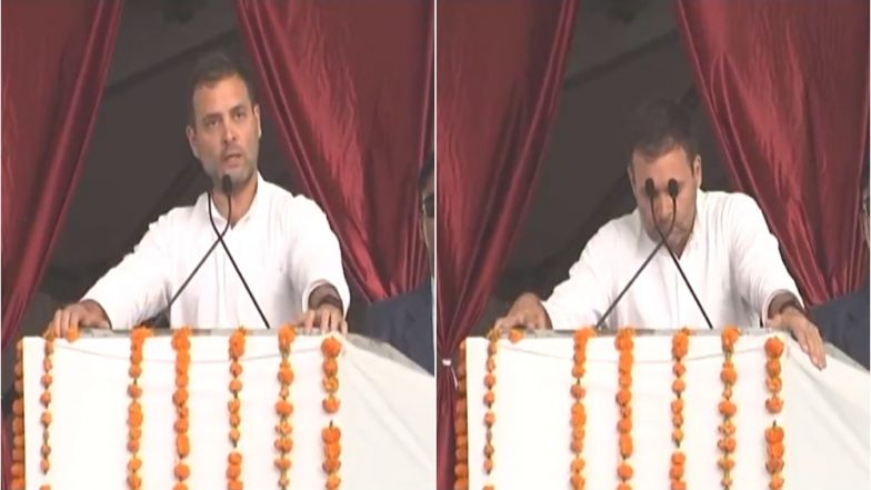 राहुल गांधी ने की पीएम नरेंद्र मोदी की मिमिक्री, बताया 5 साल पहले और अब कैसे देते हैं भाषण, देखें VIDEO