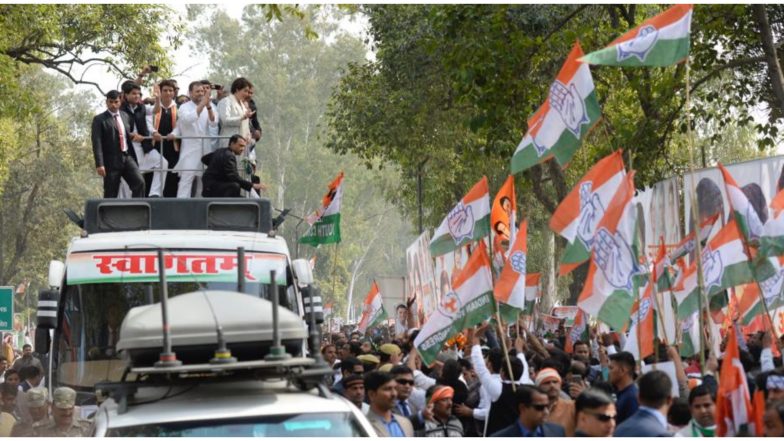 यूपी: प्रियंका गांधी के लखनऊ रोड शो में चोरों ने साफ किए हाथ, 50 से ज्यादा मोबाइल चोरी