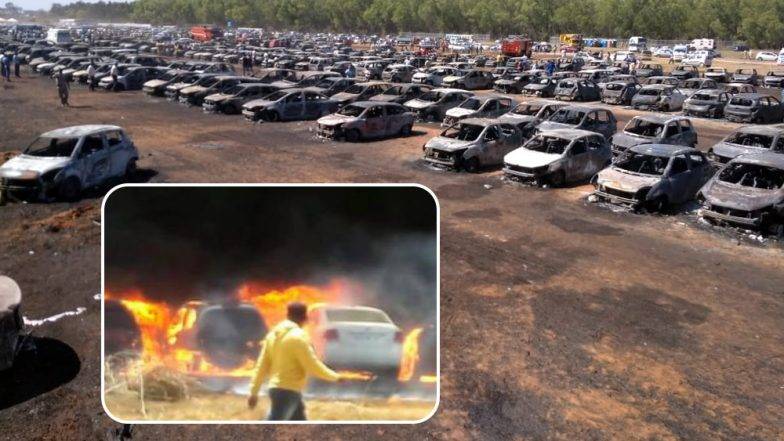 Bengaluru Air Show: एयरो शो के पास पार्किंग में खड़ी 300 कारें जलकर खाक