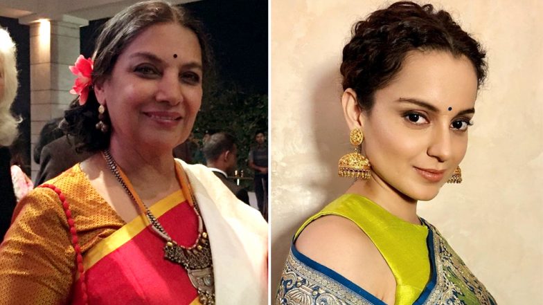 कंगना रनौत ने शबाना आजमी को कहा था एंटी नेशनल, अब एक्ट्रेस ने दिया यह करारा जवाब