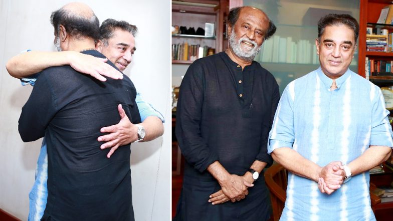 रजनीकांत ने कमल हासन को दिया बेटी सौंदर्या की शादी का न्योता, फिल्म स्टार्स और राजनेताओं की भी सजेगी महफिल