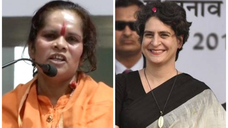 वीएचपी नेता साध्वी प्राची का विवादित बयान, कहा- राहुल और सोनिया कभी भी जा सकते हैं जेल इसलिए कांग्रेस ने प्रियंका गांधी को चुनाव मैदान में उतारा