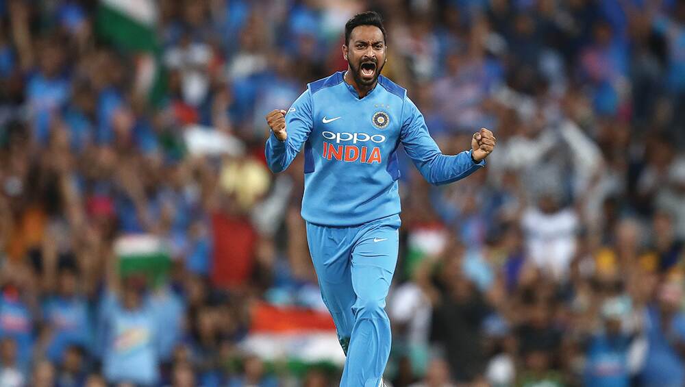 India vs New Zealand 2nd T20 2019: दूसरे वनडे मैच में भारतीय टीम की जीत के नायक रहे कृणाल पंड्या को मिला 'मैन ऑफ द मैच' India vs New Zealand 2nd T20 2019: दूसरे वनडे मैच में भारतीय टीम की जीत के नायक रहे कृणाल पंड्या को मिला 'मैन ऑफ द मैच'